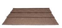 Nouvel arrivage Matériau de toiture brun Nigéria Prix du fabricant Tôle de toiture en acier Alu-zinc pour villa Maison conteneur