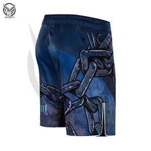 Short de boxe ajustable, créez votre propre short de MMA / Nouveaux shorts de MMA à prix raisonnable, shorts de MMA de qualité supérieure pour hommes. - Product Image 4