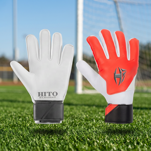 Professional Goalkeeper <b>Gloves</b> new <b>Latex</b> 4mm Orange Football <b>Gloves</b> Protective Finger Breathable Soccer Goalkeeper <b>Gloves</b> - Product Image 3