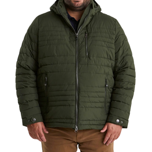 Chaqueta Gruesa Impermeable de Talla Grande, Abrigo Acolchado Cálido de Invierno, Grueso, Aislado, con Capucha, Cómodo, para Exteriores, Logotipo Personalizado, Pedido al por Mayor - Product Image 5