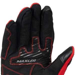 Gants de moto en cuir pour homme, à doigts entiers, légers et antidérapants pour le cyclisme, le motocross et les sports équestres (respirants) - Product Image 5