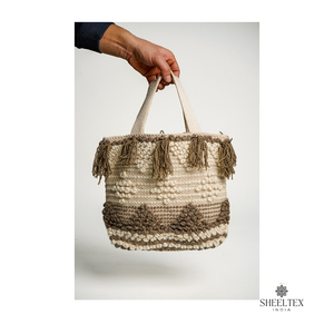 Proveedor de confianza Producto de alta calidad Bolso de algodón hecho a mano Bolso de mujer moderno a precio al por mayor - Product Image 6