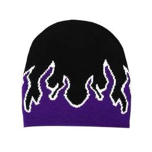 Bonnets pour hommes, bonnets en tricot tendance pour l'hiver, fabriqués avec un tissu extensible doux, offrant un confort léger et chaud, parfaits pour un usage quotidien - Product Image 4