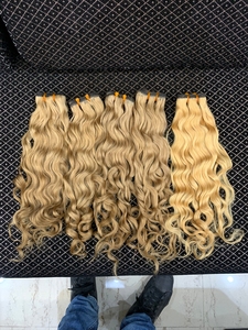 Balayage pour les extensions de cheveux indiens Ombre Remy Bundles de style vague bruts non traités de haute qualité - Product Image 6