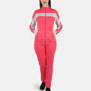 Survêtement d'été pour femme de qualité supérieure, 100 % coton, design uni, manches longues, personnalisable, en vente - Product Image 1