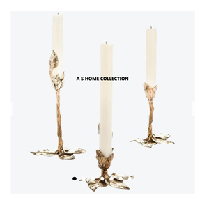 Pares de tres increíbles diseños frondosos de diferentes tamaños portavelas decoraciones de mesa para portavelas para el hogar - Product Image 1