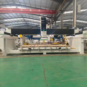 Bộ định tuyến CNC trục LD-4 dễ dàng Máy cắt đường viền phức tạp tiết kiệm thời gian với lõi Bơm chất lượng để cắt đá granit - Product Image 2