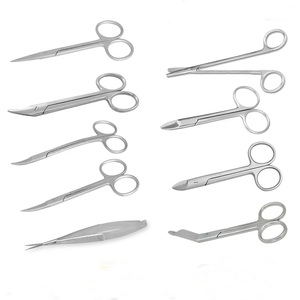 Tijeras de disección de microsutura pediátrica profesional, instrumentos quirúrgicos de acero inoxidable Premium para cirugía pediátrica - Product Image 1