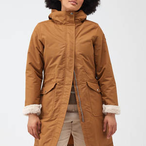 <b>Women's</b> Winter Parka <b>Jacket</b> Long <b>Light</b> <b>Weight</b> Coat with Zipper Closure Knitted Outerwear All Season Comfort Parka <b>Jacket</b> - Product Image 1
