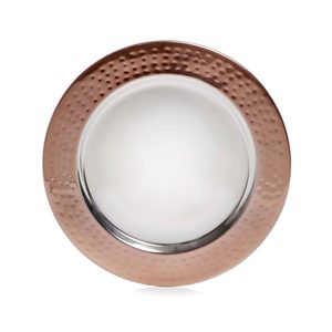 Bandeja de Servicio con Acabado Antiguo Pulido, Plato de Cobre Ecológico para Servir Comida en el Hogar, Hoteles, Restaurantes, Fiestas y Eventos - Product Image 6