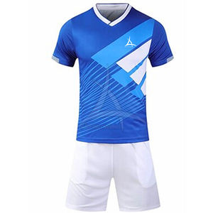 Uniforme de Fútbol Personalizado con Logotipo para Hombre, 100% Poliéster, Transpirable y Ligero, para Clubes, Academias y Equipos - Product Image 1