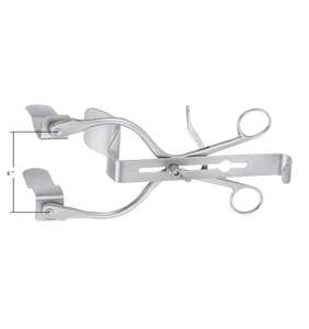 เครื่องมือผ่าตัดเหล็กแบบแมนนวลที่ไม่ผ่านการฆ่าเชื้อใช้ซ้ำได้เครื่องมือดึงกระเพาะปัสสาวะแบบไม่ผ่านการรับรอง CE Class I สำหรับ - Product Image 6