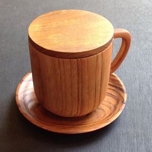 Kitchen Handmade Modern Luxury Customizable Wooden <b>Tea</b> <b>Set</b> <b>with</b> Pot and Tray Coconut Wood <b>Teapot</b> and Cup <b>Sets</b> - Product Image 5