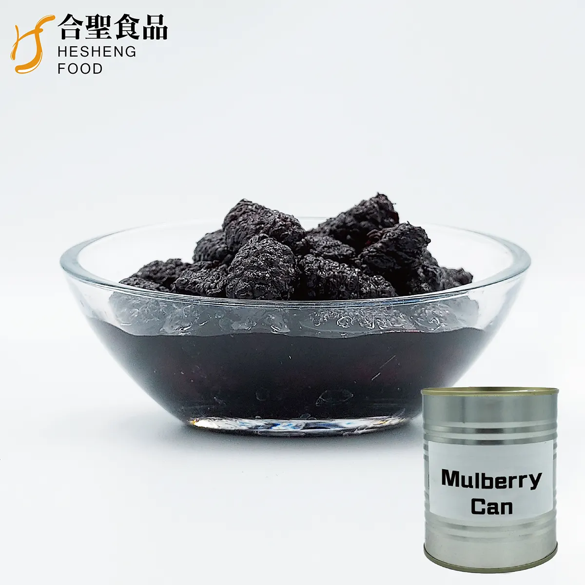 3 Kg Can Mulberry Canned Fruit for Bubble Tea Topping Ingredient