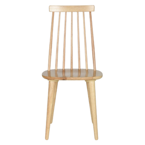 Sillas de comedor de madera maciza sin brazos modernas europeas, muebles duraderos ecológicos para el hogar para restaurante y comedor - Product Image 3