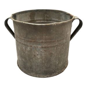 Set of 3 Galva Nest <b>Herb</b> <b>Pot</b> Set Basket For Home <b>Garden</b> Decorative Use Floor Planter In Galvanized Metal - Product Image 5