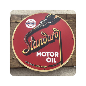 Export Quality Vintage Tin Metal Retro Advertising Screen Printed <b>Enamel</b> <b>Sign</b> Custom Die Cut Metal Crafts Manufacturer - Product Image 4