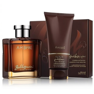 Baldessarini Amber Eau De Toilette 50ml and Shower Gel 200ml Gift <b>Set</b> Luxury Perfume Collection - Product Image 2