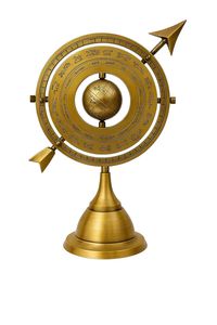 Esfera armilar Náutica de latón artesanal con estructura atemporal y funcionalidad giratoria para exploradores globales - Product Image 6