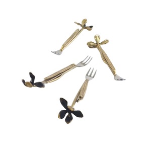 Encimera de cocina de diseño hecho a mano, soporte para cubiertos con acabado brillante, utensilios de cocina, soporte para cubiertos de Metal - Product Image 6