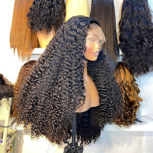 Di alta qualità nuova parrucca anteriore lunga capelli ricci grande onda rosa bianco naturale Modulare esplosioni parrucca consigliata. - Product Image 3