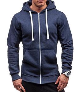 Sweat à capuche unisexe à manches longues, séchage rapide, décontracté, 100% coton, pour la saison hivernale, vente en gros par les fabricants - Product Image 3