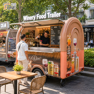 Chariot à thé boba, camion de thé au lait, remorque à glaces, camion à burgers, camion à <span class=keywords><strong>pizzas</strong></span>, remorque à tacos, chariot à hot-dogs - Product Image 1