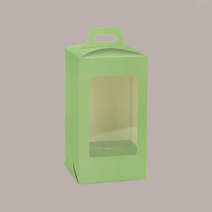 5pcs 180x180x290mm Disposable <b>Chocolate</b> <b>Egg</b> Boxes Green Paper Bottom Transparent Window Handle Food Easter Holiday Supplies - Product Image 5