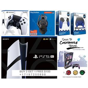 ซื้อ 5 แถม 3 สำหรับเครื่องเล่นเกม Sony PlayStation 5 Pro PS5 2TB CFI-7019 สีขาว รุ่น Original Sales - Product Image 6