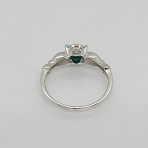 Bagues <span class=keywords><strong>Claddagh</strong></span> Turquoise Cz plaquées or Bague de <span class=keywords><strong>Claddagh</strong></span> irlandaise en <span class=keywords><strong>argent</strong></span> sterling 925 - Product Image 4