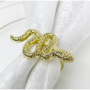 Servilleteros de Metal de calidad Superior, servilleteros de Color dorado de diseño estándar, servilleteros para mesa, precio de fábrica - Product Image 1