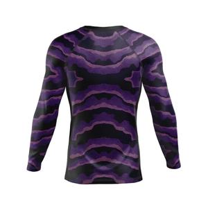 Rashguard pour homme à manches courtes respirant imprimé avec protection UPF50 - Product Image 2