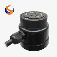 Conector de Iluminación Inteligente JL-250P NEMA, Receptáculo de Alimentación, Accesorios de Iluminación para Exteriores, IP65 Impermeable, 0-480 VCA