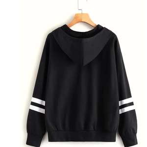 Color sólido en venta al por mayor ropa de fábrica en blanco ropa con capucha todo sólido liso en blanco pulóver con cordón calidad premium - Product Image 5