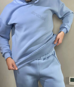 Chándales de moda para hombres Sudadera con capucha y pantalones cargo Combinación - Product Image 3