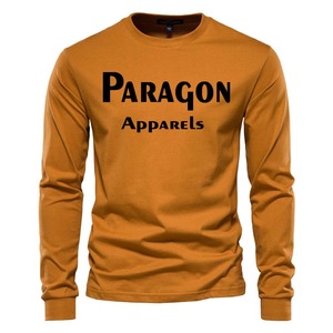 เสื้อยืดคอกลมแขนสั้นสำหรับผู้ชาย, เสื้อยืดคอกลมพิมพ์ลายสีพื้นขนาด180กรัมผ้าคอตตอน100% ลำลอง - Product Image 4