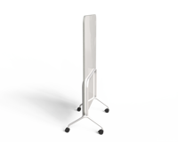 Cloison mobile moderne OMNI et séparateur de bureau portable avec tableau blanc pour espace de travail collaboratif