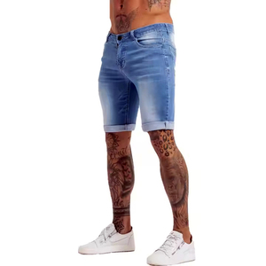 Short en jean vintage personnalisé à la mode Mode en détresse de haute qualité pour les shorts pour hommes Shorts en jean pour hommes - Product Image 1