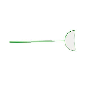 Miroir cosmétique de poche professionnel en acier inoxydable 3X éclairé, extensions de cils, poignée antidérapante, vue grand angle, artistes - Product Image 4