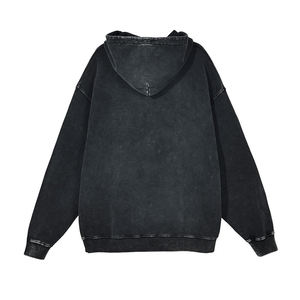 Sweats à capuche surdimensionnés pour hommes Sweat à capuche vintage pour couples Pullover Acid Wash Hoodies pour hommes Streetwear Sweatshirts - Product Image 2