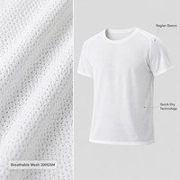 T-shirt de sport en mesh personnalisé, à séchage rapide, respirant, avec manches raglan, unisexe, OEM