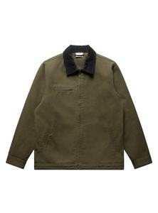 Veste de travail en toile de canard lourde personnalisée pour hommes, style vintage, denim, charpentier, camionneur, bombardier pour la saison de printemps - Product Image 4