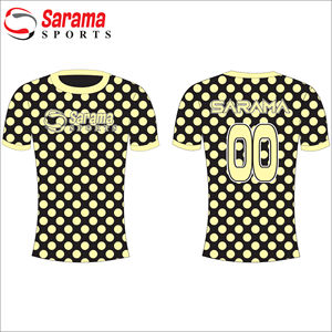 Venta de logotipo personalizado y diseño impreso Jersey sublimado de poliéster para niños y adultos - Product Image 1