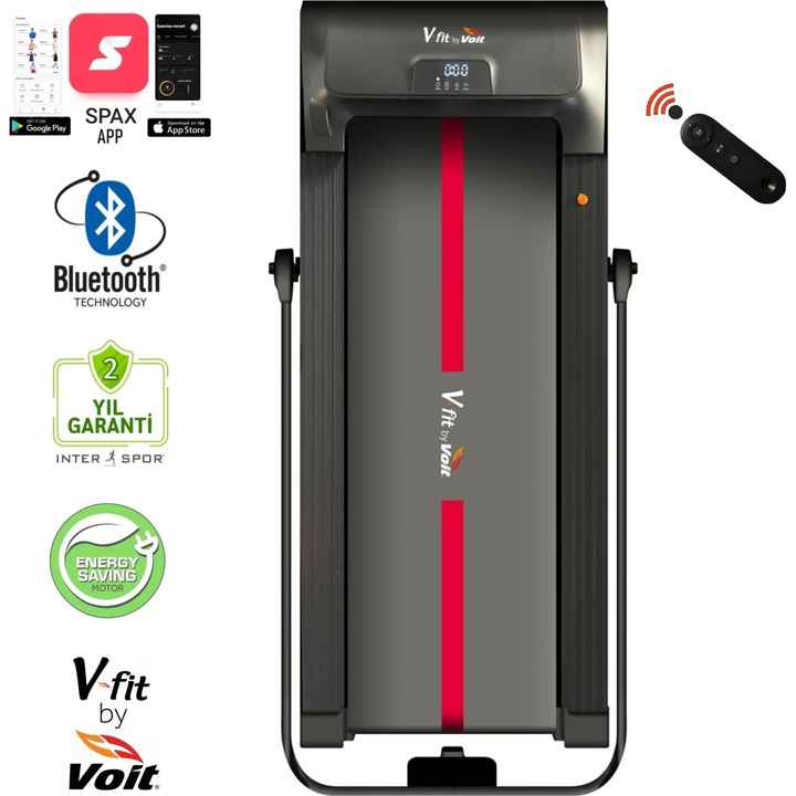 Voit V-Fit by Voit Runmate Treadmill - 12km Speed ​​- Remote Control