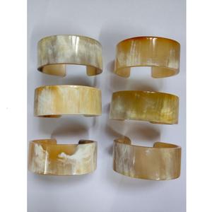 Brazalete Artesanal de Cuerno de Buey Natural, Joyería de Estilo Tribal, Mejor Calidad, Precio al por Mayor - Product Image 2