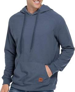 Personnalisé ODM 6XL 100% Coton Pull à Capuche pour Hommes Imprimé Jacquard à Carreaux Manches Longues Couleur Unie Grandes Poches Hiver Personnalisé - Product Image 1