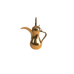 หม้อชาทองเหลืองสีเงินมีสไตล์สําหรับเครื่องครัวดีไซน์ทันสมัย ใช้เป็นห้องครัวที่หรูหรากับโต๊ะด้วยไอเท็มแสนอร่อยของเรา - Product Image 5