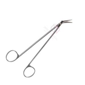Ciseaux vasculaires DeBakey 180 mm, lame angulaire tranchante de 10 mm en acier inoxydable pour une chirurgie de précision |   Haute qualité certifiée CE - Product Image 6