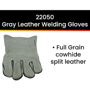 Gants de soudage pour hommes Look tendance de couleur unie Meilleure vente Ajustement de précision Résistance à la chaleur Gants de soudage en cuir pour hommes Vente en ligne - Product Image 2