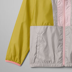 Veste confortable de haute qualité avec logo et poche personnalisés / Design à blocs de couleur Fermeture éclair avec capuche Garçons - Product Image 3